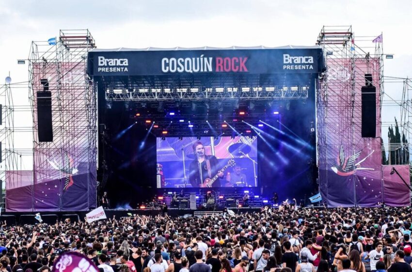  Se confirmó la grilla completa por escenario del Cosquín Rock